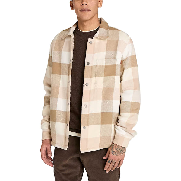 Timberland Mens High-Pile Lined Overshirt