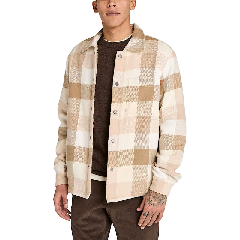 Timberland Mens High-Pile Lined Overshirt