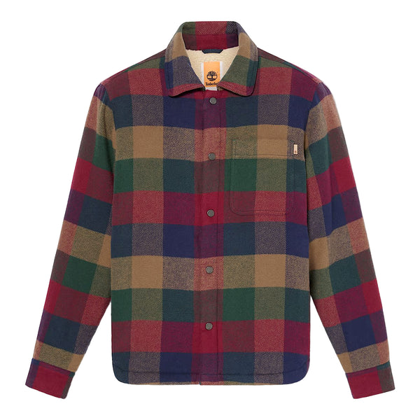 Timberland Mens High-Pile Lined Overshirt