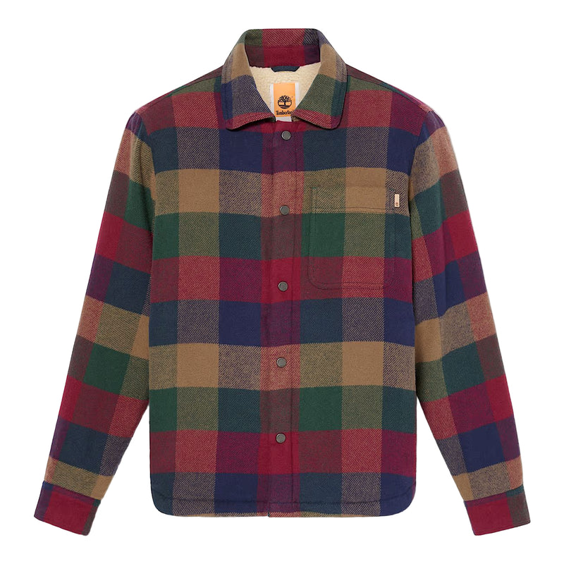 Timberland Mens High-Pile Lined Overshirt