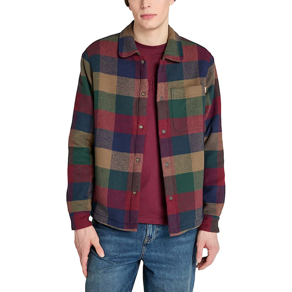 Timberland Mens High-Pile Lined Overshirt