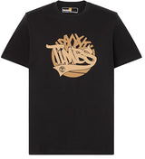 Timberland Mens Front Graphic Short Sleeve T-Shirt