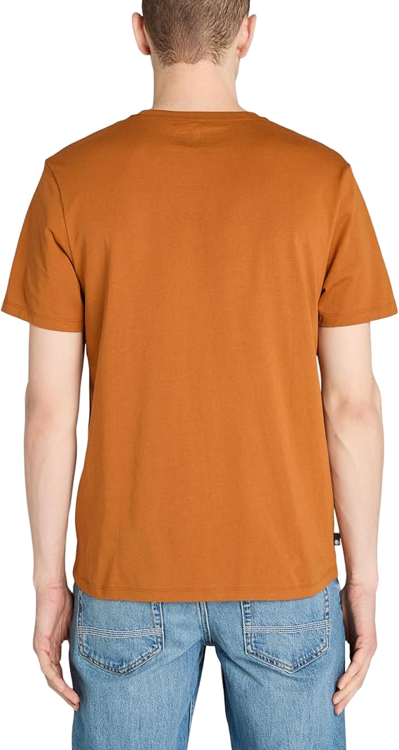 Timberland Mens Front Graphic Short Sleeve T-Shirt