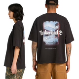 Timberland Mens Outdoor Photo Graphic Short Sleeve T-Shirt