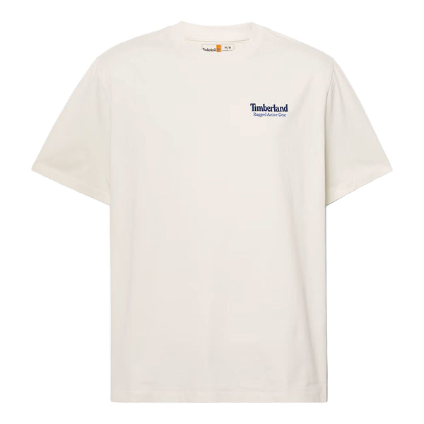 Timberland Mens Rugged Active Gear Back Graphic Short Sleeve T-Shirt