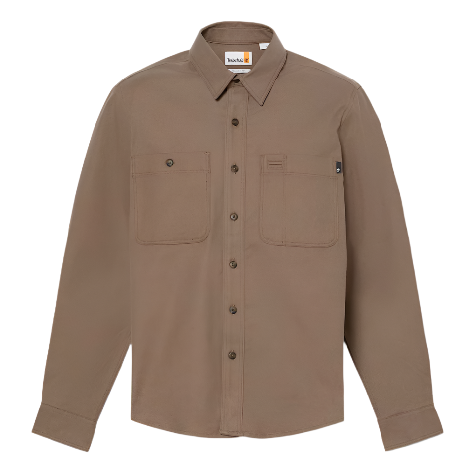 Timberland Mens Windham Brushed Twill Overshirt