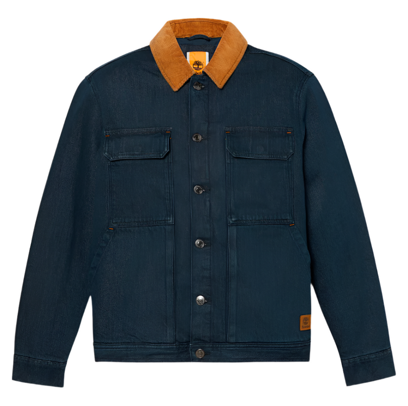 Timberland Mens Trucker Insulated Denim Jacket