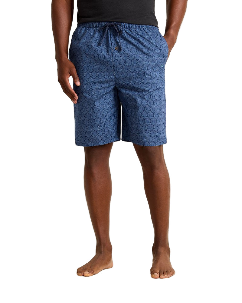 Tommy Bahama Mens Woven Novelty Poplin Print Pajama Shorts
