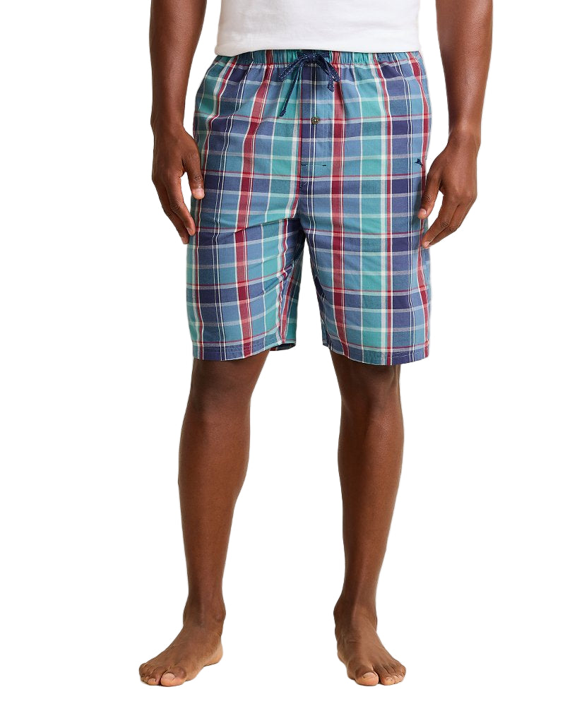 Tommy Bahama Mens Woven Novelty Poplin Print Pajama Shorts