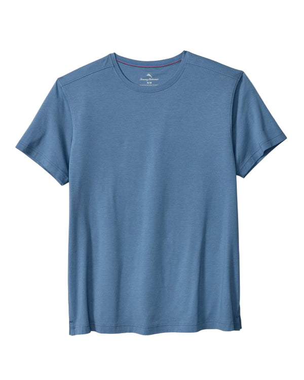 Tommy Bahama Mens Solid Jersey Crew Short Sleeve T-Shirt