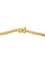 Effy 925 Sterling Silver & 14K Yellow Gold Diamond Bracelet