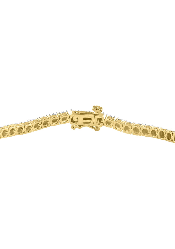 Effy 925 Sterling Silver & 14K Yellow Gold Diamond Bracelet
