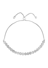 Effy 925 Sterling Silver Diamond Bolo Bracelet