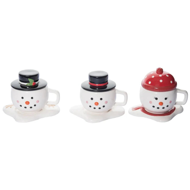 Transpac Melting Snowman Mug