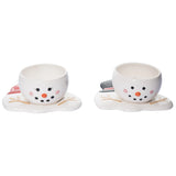 Transpac Melted Snowman Soup Bowl