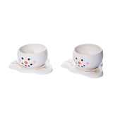 Transpac Melted Snowman Soup Bowl