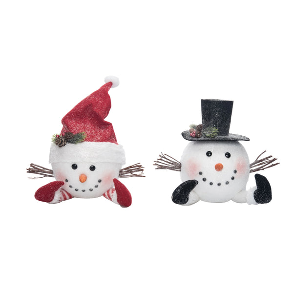 Transpac Foam Snowman Head Decor