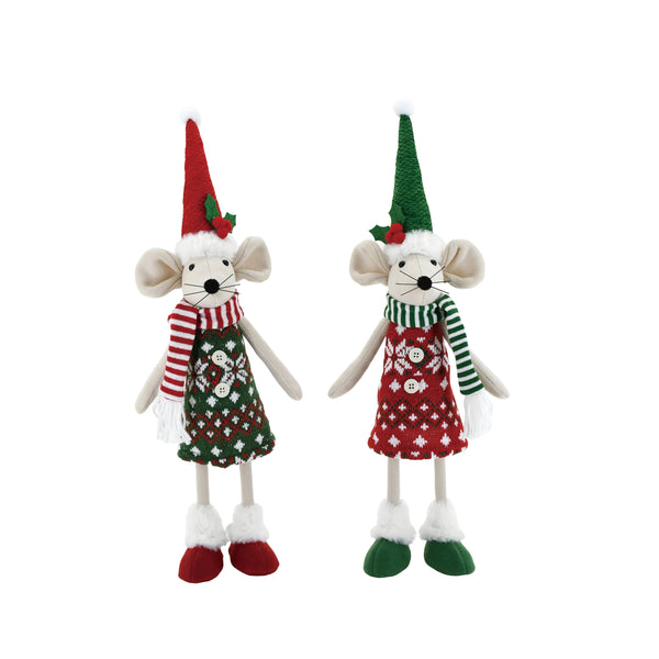 Transpac Fabric Bobbling Mouse