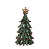 Transpac Resin Tree with Red and Gold Decor Figurine