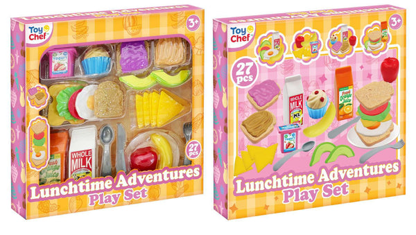 Toy Chef 27-Piece Lunchtime Adventures Play Set