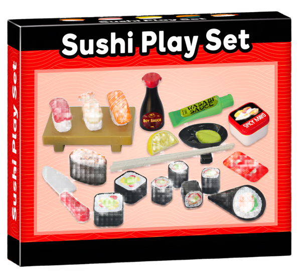 Toy Chef 24-Piece Slicing Sushi Play Set