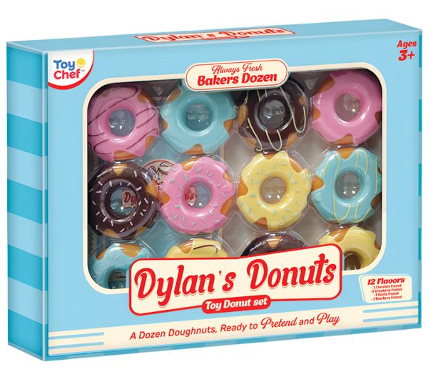 Toy Chef 26-Piece Dylan's Donuts Toy Play Set