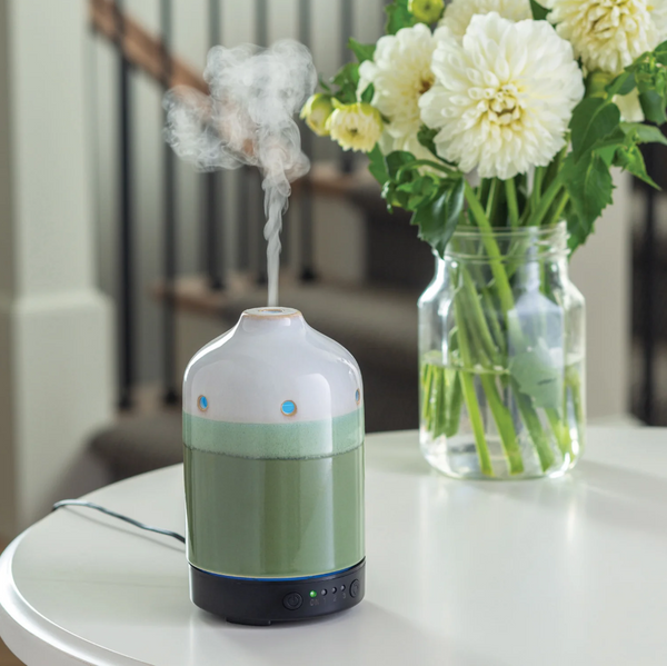 Airomé Matcha Latte Ultrasonic Essential Oil Diffuser with Timer