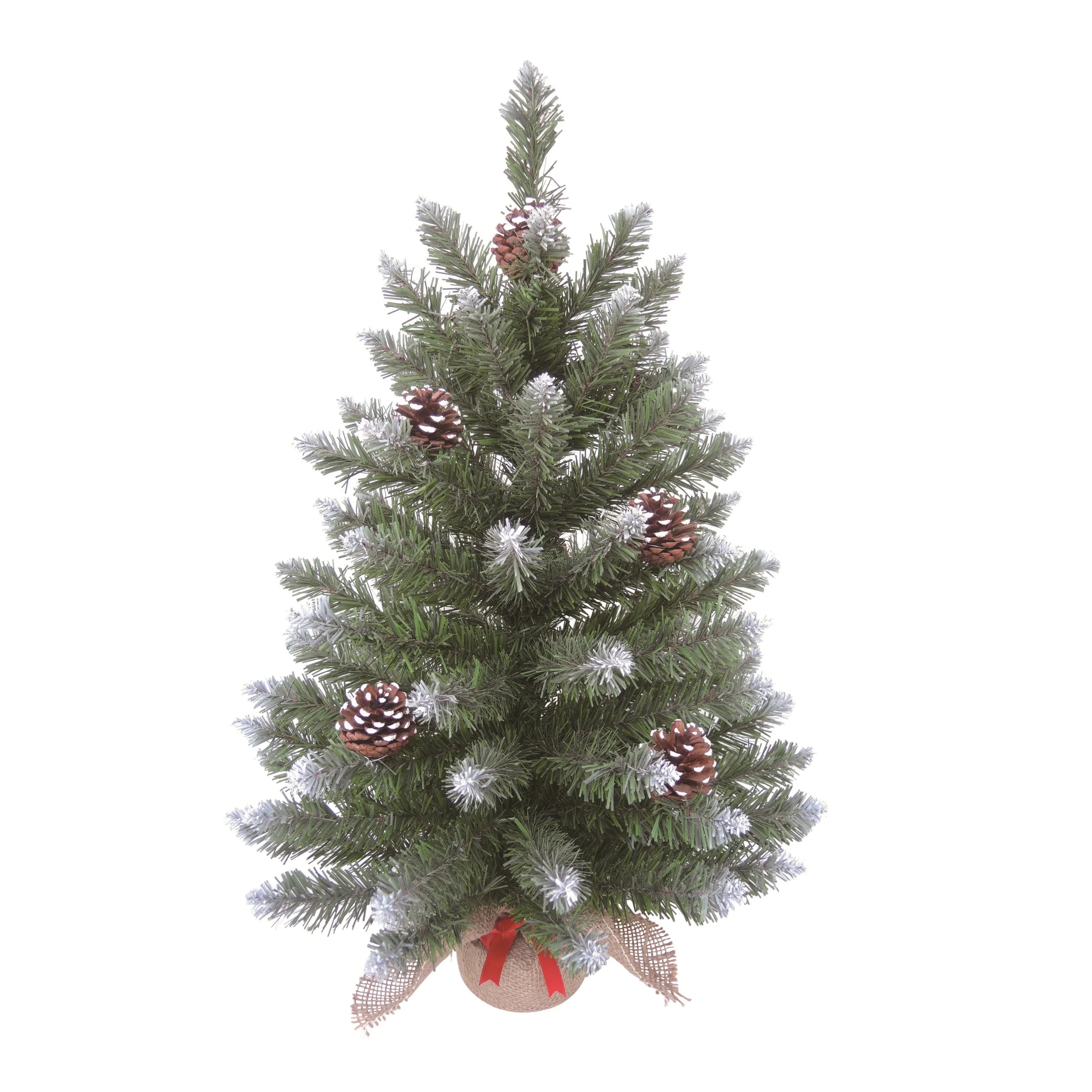 Transpac Lightly Frosted Fir Tree In Bag