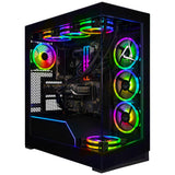 CLX Horus Gaming Desktop - Liquid Cooled AMD Ryzen 9 9950X 4.3GHz 16-Core Processor, 96GB DDR5 Memory, GeForce RTX 5080 16GB GDDR7 Graphics, 2TB NVMe M.2 SSD, 8TB HDD, WiFi, Windows 11 Home 64-bit