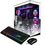 CLX Horus Gaming Desktop - Liquid Cooled AMD Ryzen 7 9800X3D 4.7GHz 8-Core Processor, 64GB DDR5 Memory, GeForce RTX 5070 Ti 16GB GDDR7 Graphics, 2TB NVMe M.2 SSD, 6TB HDD, WiFi, Windows 11 Home 64-bit