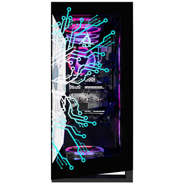 CLX Horus Gaming Desktop - Liquid Cooled Intel Core Ultra 9 285K 3.7GHz 24-Core Processor, 64GB DDR5 Memory, GeForce RTX 5070 Ti 16GB GDDR7 Graphics, 2TB NVMe M.2 SSD, 6TB HDD, WiFi, Windows 11 Home 64-bit