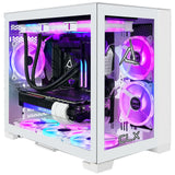 CLX Scarab Gaming Desktop - Liquid Cooled AMD Ryzen 7 7800X3D 4.2GHz 8-Core Processor, 32GB DDR5 Memory, GeForce RTX 5070 12GB GDDR7 Graphics, 2TB NVMe M.2 SSD, WiFi, Windows 11 Home 64-bit