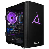CLX SET Gaming Desktop - Intel Core i5 14400F 2.5GHz 10-Core Processor, 32GB DDR4 Memory, Arc B580 12GB GDDR6 Graphics, 2TB NVMe M.2 SSD, WiFi, Windows 11 Home 64-bit