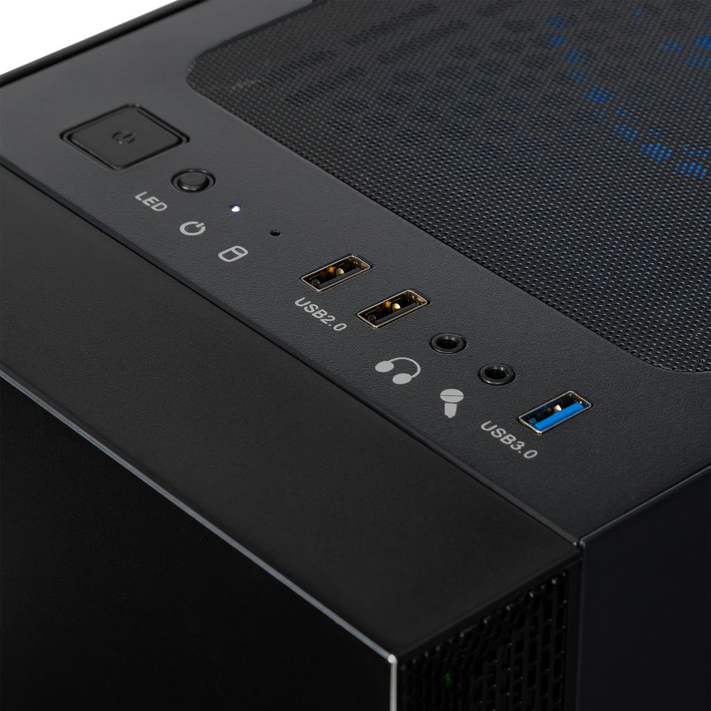 CLX SET Gaming Desktop - Intel Core i5 14400F 2.5GHz 10-Core Processor, 32GB DDR4 Memory, Arc B580 12GB GDDR6 Graphics, 2TB NVMe M.2 SSD, WiFi, Windows 11 Home 64-bit