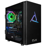 CLX SET Gaming Desktop - Intel Core i5 14400F 2.5GHz 10-Core Processor, 32GB DDR4 Memory, Arc B580 12GB GDDR6 Graphics, 2TB NVMe M.2 SSD, WiFi, Windows 11 Home 64-bit