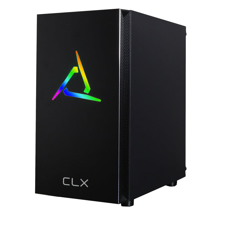 CLX SET VR-Ready Gaming Desktop w/ AMD Ryzen 5 3600 Processor, 8GB DDR4 Memory, NVIDIA GeForce GTX 1650 Graphics, 480 GB SSD, WiFi, Windows 11 Home 64-bit