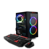 CLX SET Gaming Desktop w/ AMD Ryzen 5 3600 Processor, 16GB DDR4 Memory, NVIDIA GeForce GTX 1660 Graphics, 960 GB SSD, WiFi, Windows 11 Home 64-bit