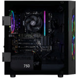 CLX SET Gaming Desktop - AMD Ryzen 7 8700G 4.2GHz 8-Core Processor, 16GB DDR5 Memory, Radeon 780M (CPU Integrated) Graphics, 1TB NVMe M.2 SSD, WiFi, Windows 11 Home