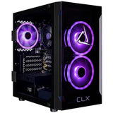 CLX SET Gaming Desktop - AMD Ryzen 7 8700G 4.2GHz 8-Core Processor, 16GB DDR5 Memory, Radeon 780M (CPU Integrated) Graphics, 1TB NVMe M.2 SSD, WiFi, Windows 11 Home
