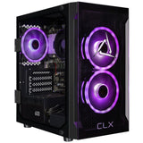 CLX SET Gaming Desktop - AMD Ryzen 5 5600GT 3.6GHz 6-Core Processor, 16GB DDR4 Memory, Radeon Vega 7 (CPU Integrated Graphics), 1TB NVMe M.2 SSD, WiFi, Windows 11 Home