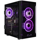 CLX SET Gaming Desktop - AMD Ryzen 7 8700F 4.1GHz 8-Core Processor, 16GB DDR5 Memory, GeForce RTX 5060 8GB GDDR7 Graphics, 1TB NVMe M.2 SSD, WiFi, Windows 11 Home