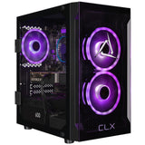 CLX SET Gaming Desktop - Intel Core i5 14400F 2.5GHz 10-Core Processor, 16GB DDR5 Memory, GeForce RTX 5050 8GB GDDR6 Graphics, 1TB NVMe M.2 SSD, WiFi, Windows 11 Home