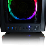 CLX SET VR-Ready Gaming Desktop - Liquid Cooled Intel Core i9 10850K 3.6Ghz 10-Core Processor, 16GB DDR4 Memory, GeForce RTX 3070 8GB GDDR6 Graphics, 480GB SSD, 2TB HDD, WiFi, Windows 11 Home 64-bit