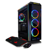 CLX SET VR-Ready Gaming Desktop - Liquid Cooled Intel Core i7 10700KF 3.8Ghz 8-Core Processor, 64GB DDR4 Memory, GeForce RTX 3070 8GB GDDR6 Graphics, 1TB SSD, 6TB HDD, WiFi, Windows 11 Home 64-bit