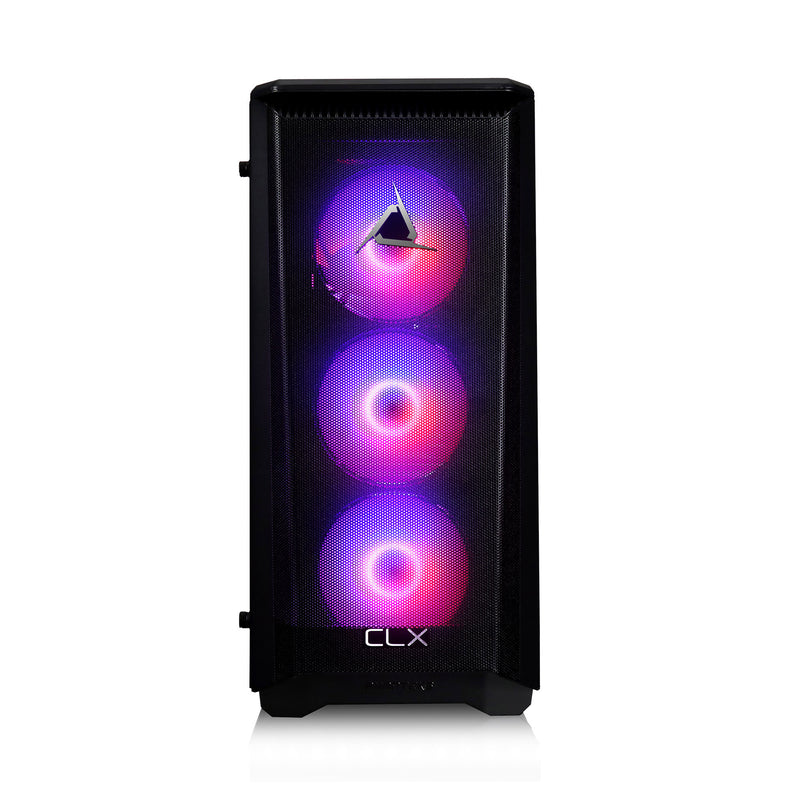 CLX SET VR-Ready Gaming Desktop - Liquid Cooled AMD Ryzen 9 5900X 3.7Ghz 12-Core Processor, 32GB DDR4 Memory, GeForce RTX 3080 10GB GDDR6X Graphics, 480GB SSD, 3TB HDD, WiFi, Windows 11 Home 64-bit
