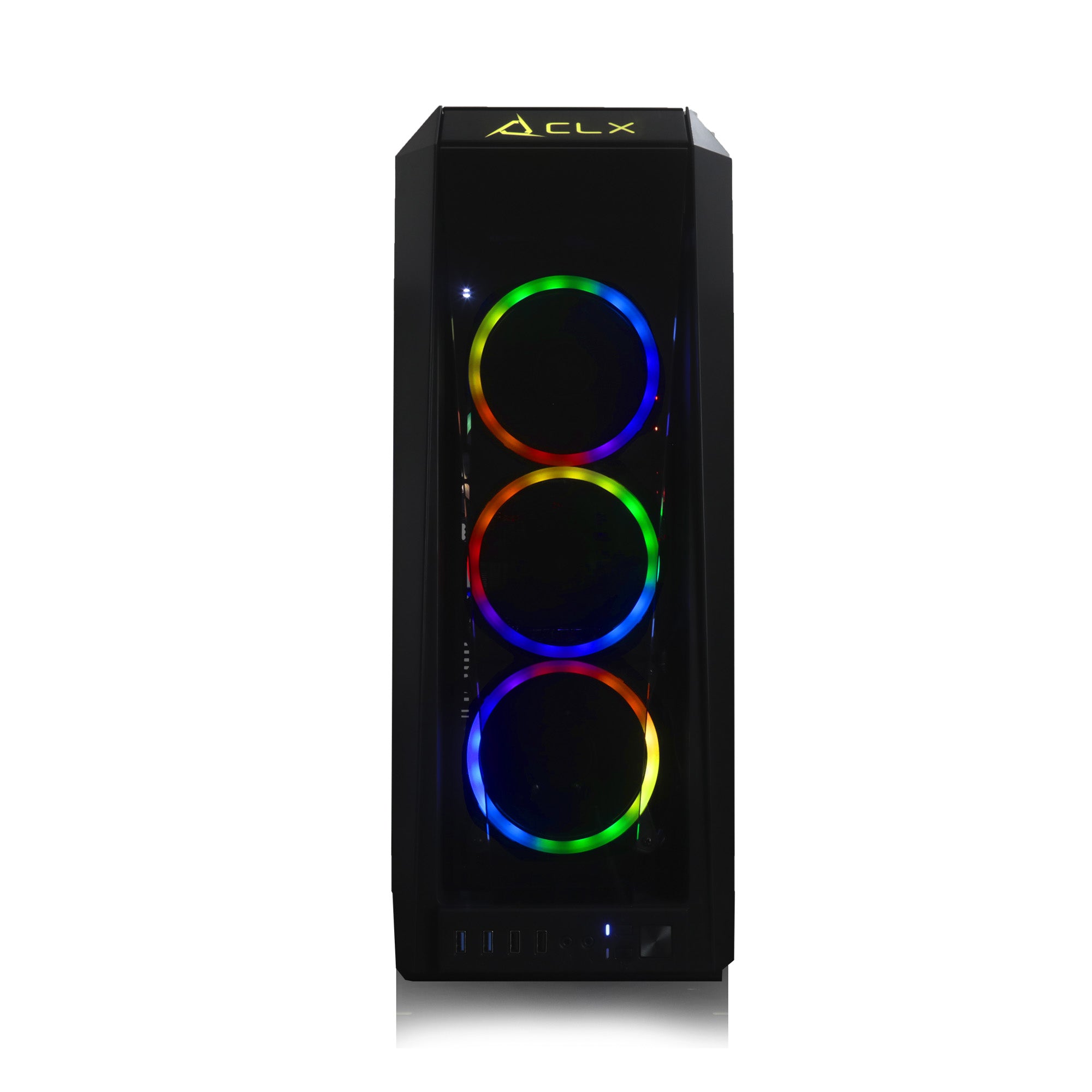 CLX SET VR-Ready Gaming Desktop - Liquid Cooled AMD Ryzen 9 5950X 3.4Ghz 16-Core Processor, 64GB DDR4 Memory, GeForce RTX 3090 24GB GDDR6X Graphics, 1TB SSD, 6TB HDD, WiFi, Windows 11 Home 64-bit