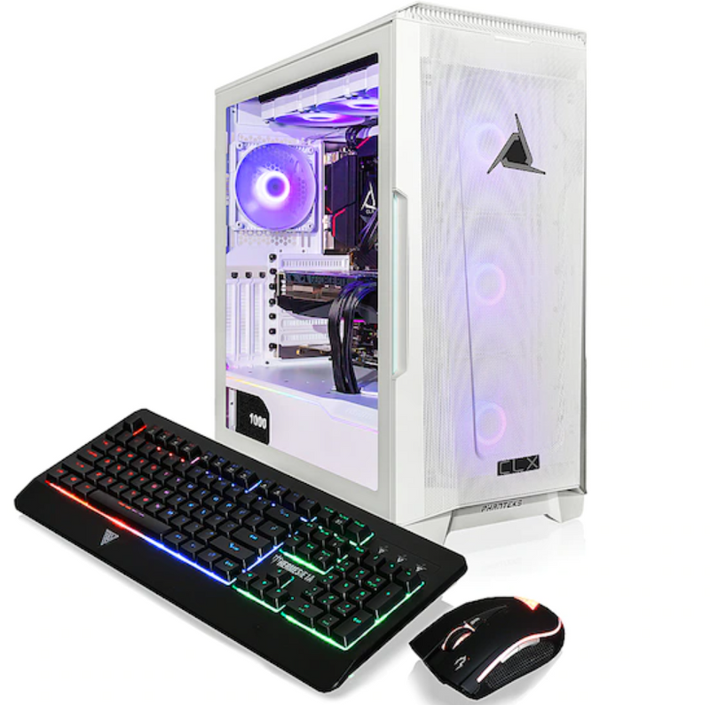 CLX SET Gaming Desktop - AMD Ryzen 9 7900X - 64GB DDR5 4800 Memory - GeForce RTX 4090 - 1TB M.2 NVMe SSD + 6TB HDD