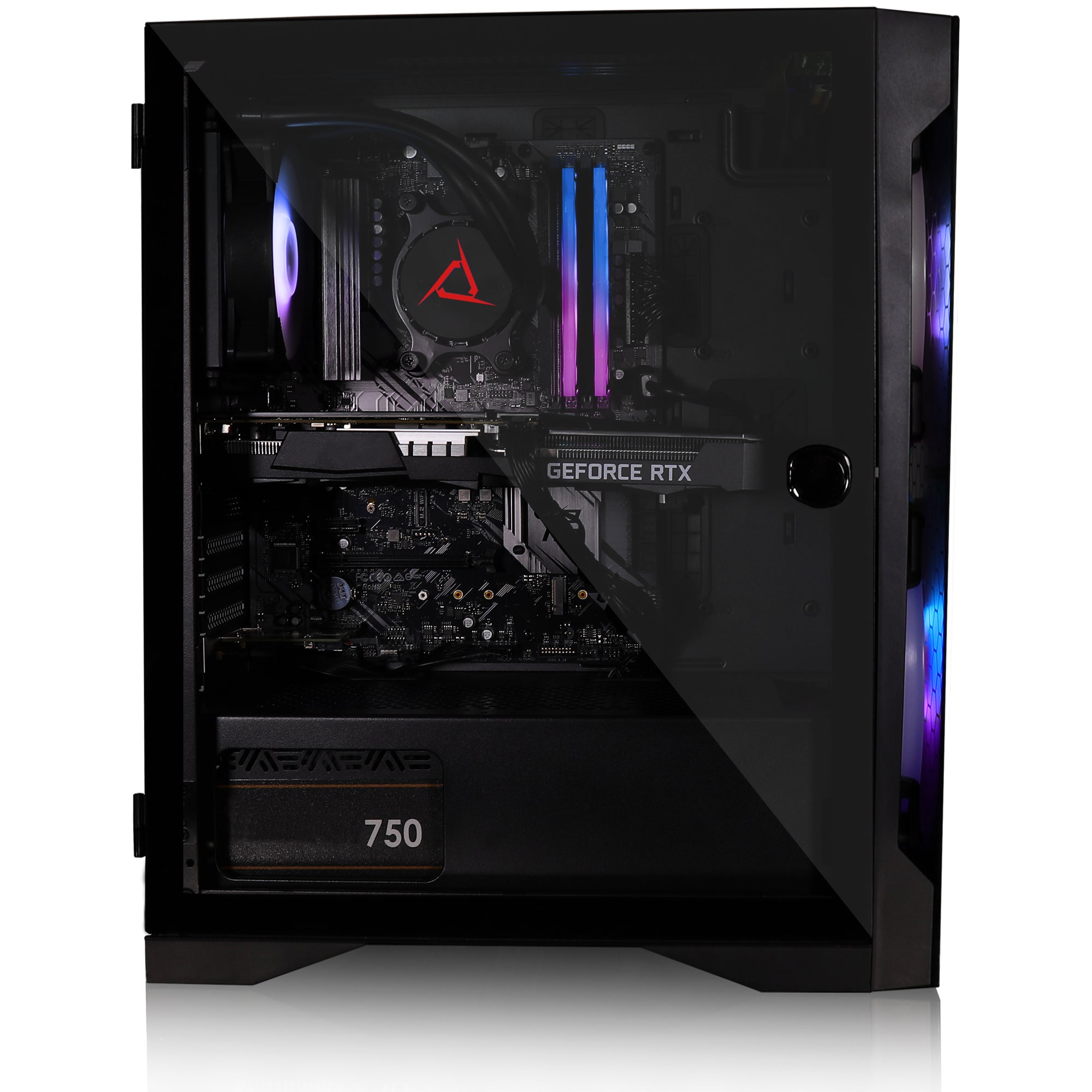 CLX SET Gaming Desktop - Liquid Cooled AMD Ryzen 5 5600X 3.7GHz 6-Core Processor, 16GB DDR4 Memory, GeForce RTX 3060 12GB GDDR6 Graphics, 500GB SSD, 3TB HDD, WiFi, Windows 11 Home 64-bit