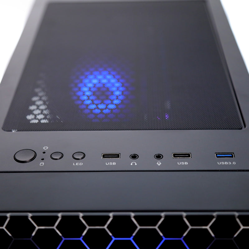 CLX SET Gaming Desktop - Liquid Cooled AMD Ryzen 5 5600X 3.7GHz 6-Core Processor, 16GB DDR4 Memory, GeForce RTX 3060 12GB GDDR6 Graphics, 500GB SSD, 3TB HDD, WiFi, Windows 11 Home 64-bit