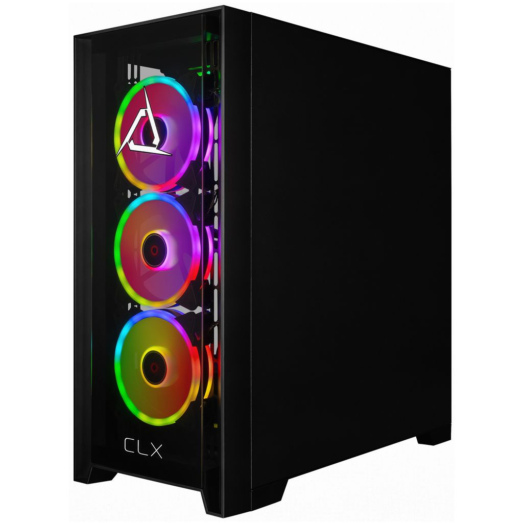 CLX SET Gaming Desktop - Liquid Cooled Intel Core i9 14900KF 3.2GHz 24-Core Processor, 32GB DDR5 Memory, GeForce RTX 5080 16GB GDDR7 Graphics, 2TB NVMe M.2 SSD, WiFi, Windows 11 Home 64-bit
